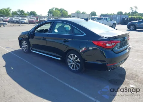 2015 Hyundai Sonata Sport z USA, uszkodzony, nr VIN 5NPE34AF1FH052496